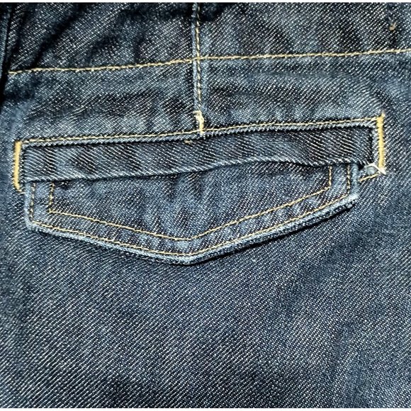 Fillmore American Rock Jeans Womens 35 in Waist Size 31 Dark Wash Denim Straight - Picture 11 of 15